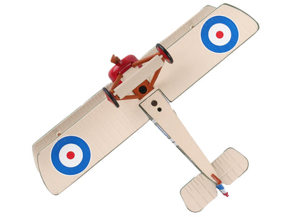 Sopwith FI Camel Fighter Aircraft "Captain Arthur Roy Brown" Royal Air Force 1/63 Diecast Model Airplane by Postage Stamp