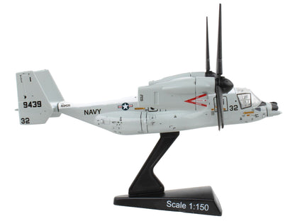 Bell Boeing CMV-22B Osprey Aircraft "United States Navy Air Force" 1/150 Diecast Model Airplane by Postage Stamp