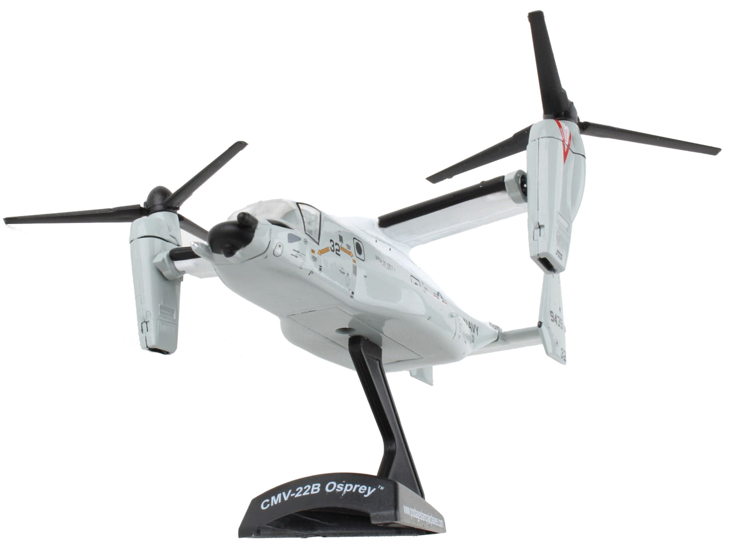 Bell Boeing CMV-22B Osprey Aircraft "United States Navy Air Force" 1/150 Diecast Model Airplane by Postage Stamp