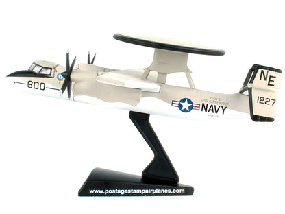 Northrop Grumman E-2C Hawkeye Aircraft "VAW-116 Sun Kings" United States Navy 1/145 Diecast Model Airplane by Postage Stamp