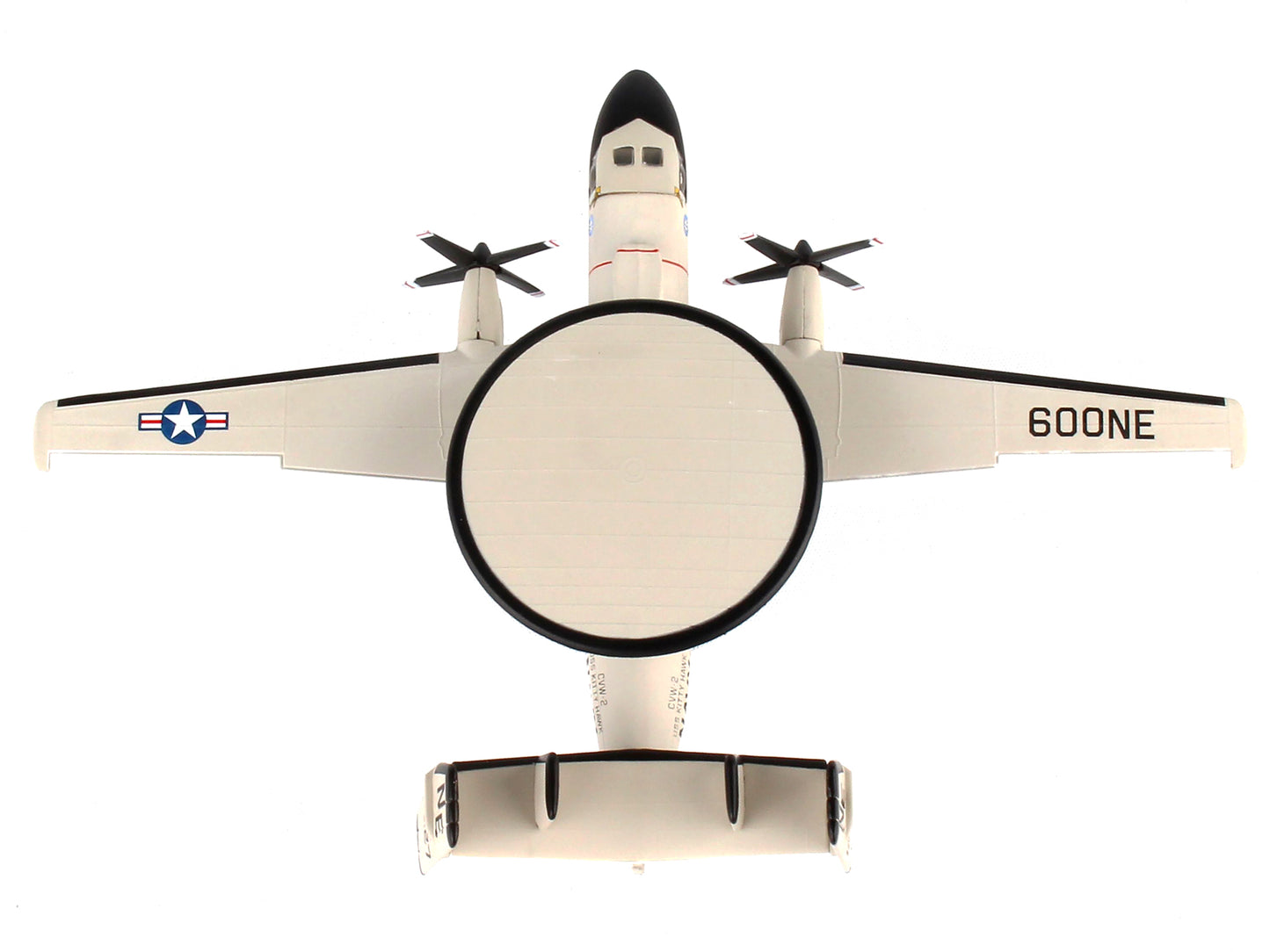 Northrop Grumman E-2C Hawkeye Aircraft "VAW-116 Sun Kings" United States Navy 1/145 Diecast Model Airplane by Postage Stamp