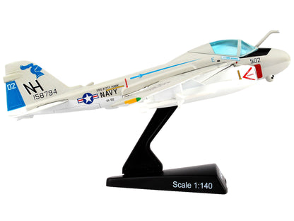 Grumman A-6E Intruder Aircraft "VA-52 Knightriders" United States Navy 1/140 Diecast Model Airplane by Postage Stamp