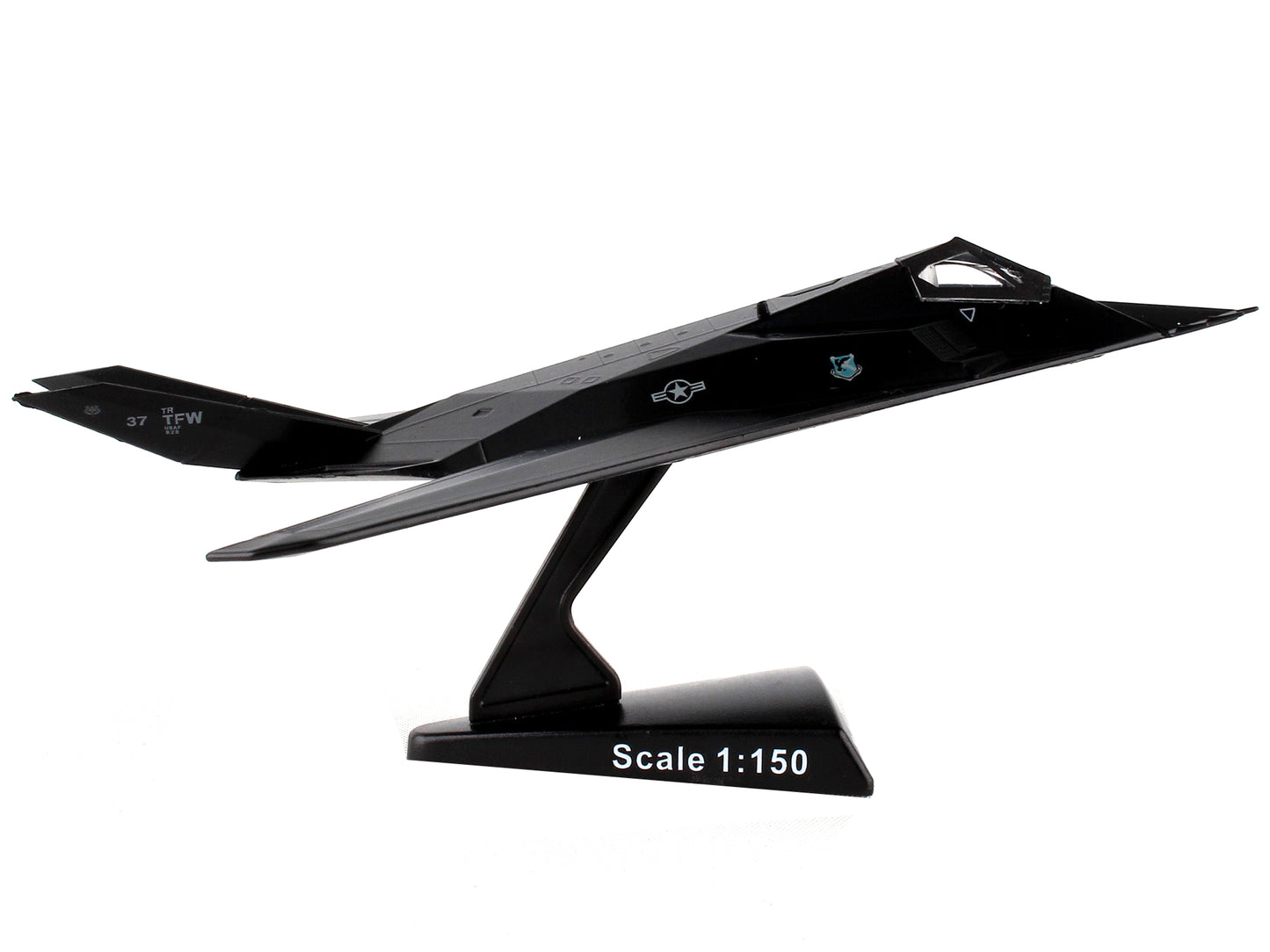 Lockheed F-117 Nighthawk Stealth Aircraft "United States Air Force" 1/150 Diecast Model Airplane by Postage Stamp