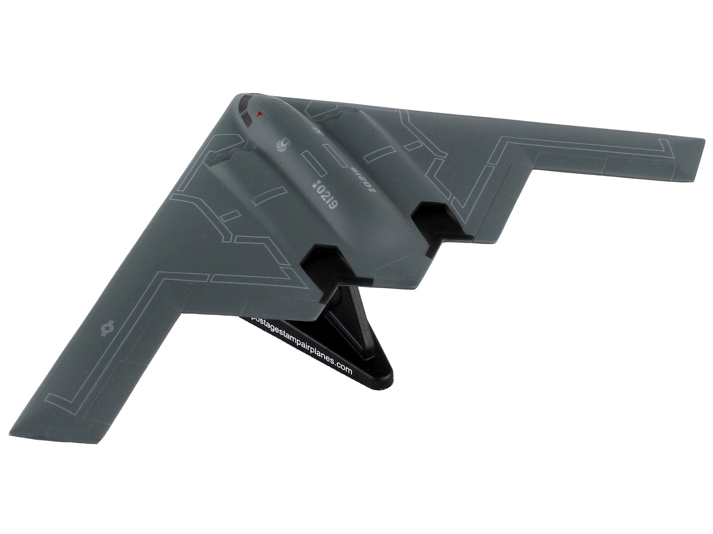 Northrop Grumman B-2 Spirit Stealth Bomber Aircraft "United States Air Force" 1/280 Diecast Model Airplane by Postage Stamp