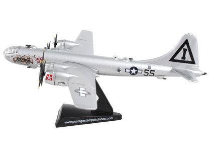 Boeing B-29 Superfortress Aircraft "Jack's Hack" United States Army Air Force 1/200 Diecast Model Airplane by Postage Stamp