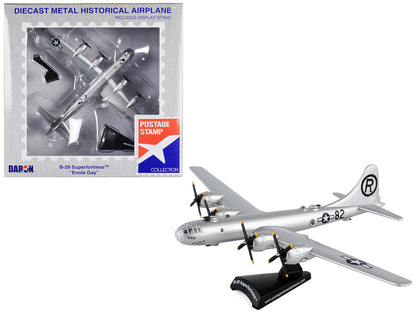 Boeing B-29 Superfortress Aircraft #82 "Enola Gay" United States Army Air Force 1/200 Diecast Model Airplane by Postage Stamp