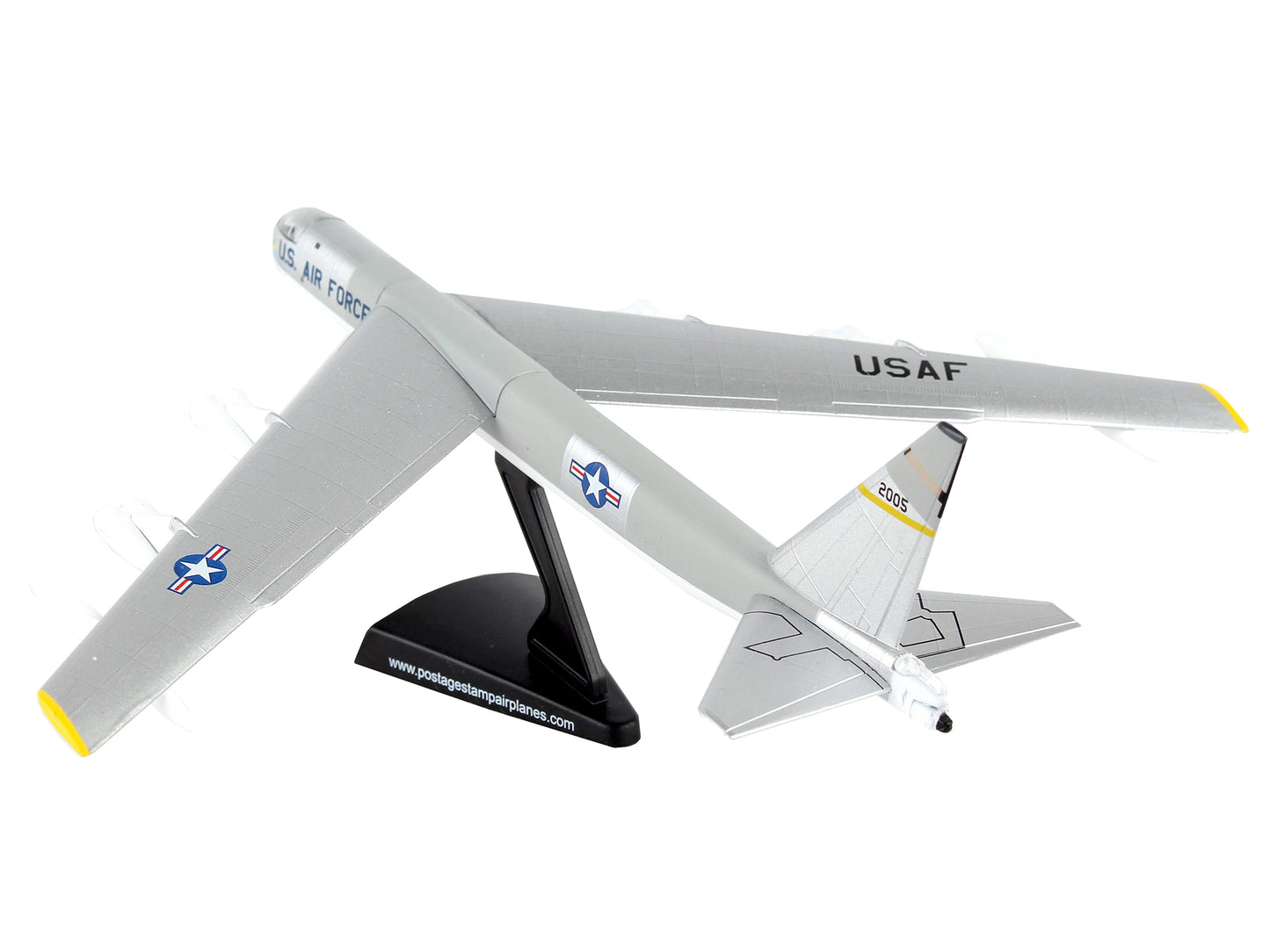 Boeing B-52 Stratofortress Bomber Aircraft "United States Air Force" 1/300 Diecast Model Airplane by Postage Stamp