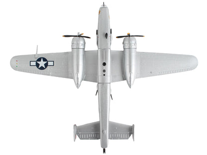 North American B-25J Mitchell Bomber Aircraft "Panchito" United States Air Force 1/100 Diecast Model Airplane by Postage Stamp