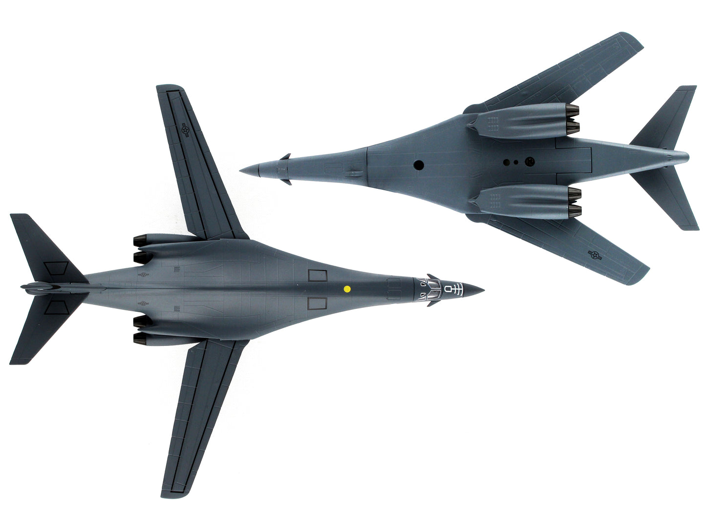 Rockwell International B-1B Lancer Bomber Aircraft "Boss Hawg" United States Air Force 1/221 Diecast Model Airplane by Postage Stamp