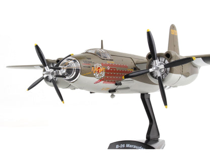 Martin B-26 Marauder Bomber Aircraft "Flak Bait" United States Army Air Forces 1/107 Diecast Model Airplane by Postage Stamp