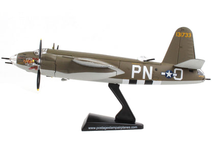 Martin B-26 Marauder Bomber Aircraft "Flak Bait" United States Army Air Forces 1/107 Diecast Model Airplane by Postage Stamp