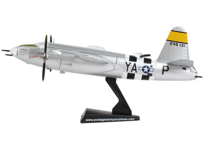 Martin B-26 Marauder Bomber Aircraft "Perkatory II 386th Bomb Group 555th Bomb Squadron" United States Army Air Forces 1/107 Diecast Model Airplane by Postage Stamp