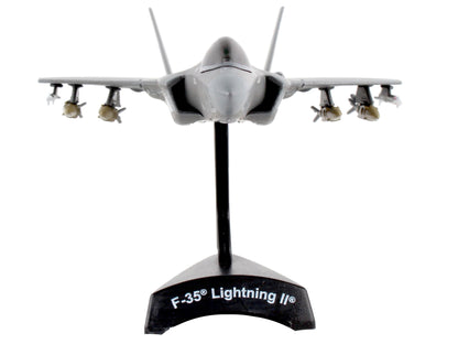 Lockheed Martin F-35 Lightning II Fighter Aircraft "AF08-0747 First in Service" United States Air Force 1/144 Diecast Model Airplane by Postage Stamp