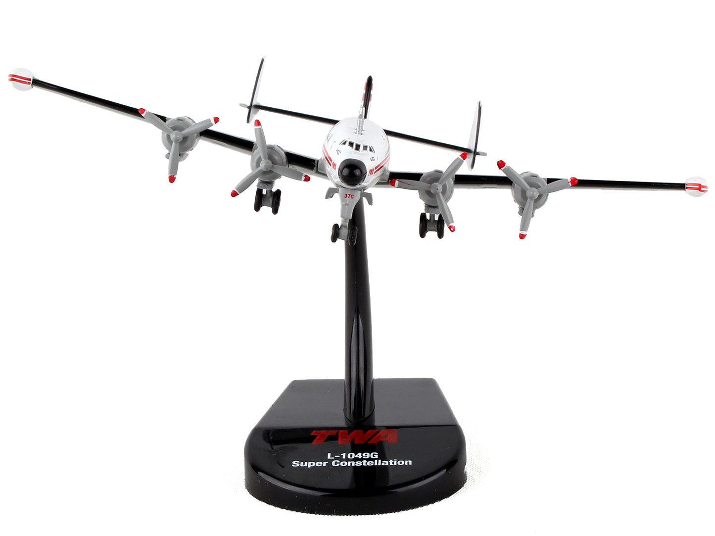 Lockheed L-1049G Super Constellation Commercial Aircraft "Trans World Airlines (TWA)" 1/300 Diecast Model Airplane by Postage Stamp