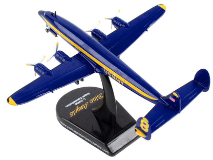 Lockheed L-1049G Super Constellation Commercial Aircraft "Blue Angels" United States Navy 1/300 Diecast Model Airplane by Postage Stamp