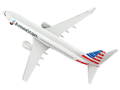 Boeing 737 Next Generation Commercial Aircraft "American Airlines" 1/300 Diecast Model Airplane by Postage Stamp