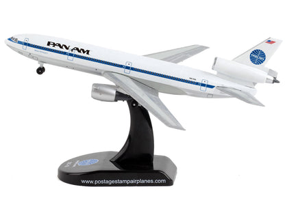 McDonnell Douglas DC-10 Commercial Aircraft "Pan American World Airways (Pan Am)" 1/400 Diecast Model Airplane by Postage Stamp