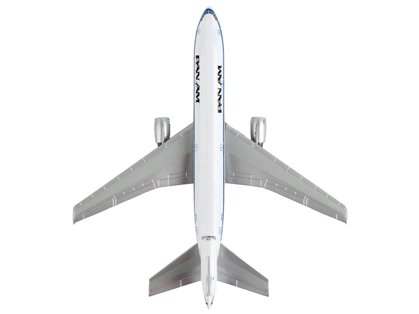 McDonnell Douglas DC-10 Commercial Aircraft "Pan American World Airways (Pan Am)" 1/400 Diecast Model Airplane by Postage Stamp