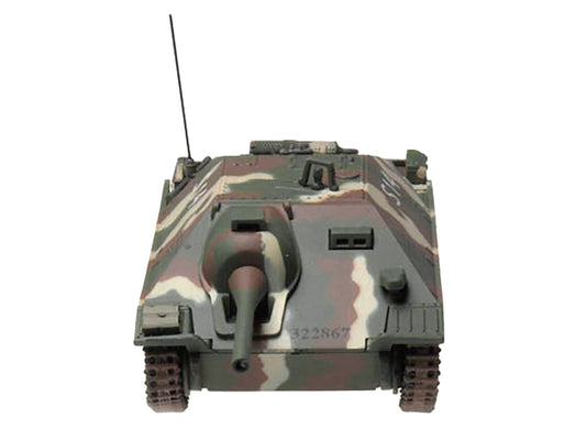 Hetzer (Flamm) Tank Destroyer "S14 17th SS Panzergrenadier Division Alsace" (1945) German Army 1/72 Diecast Model by Panzerstahl