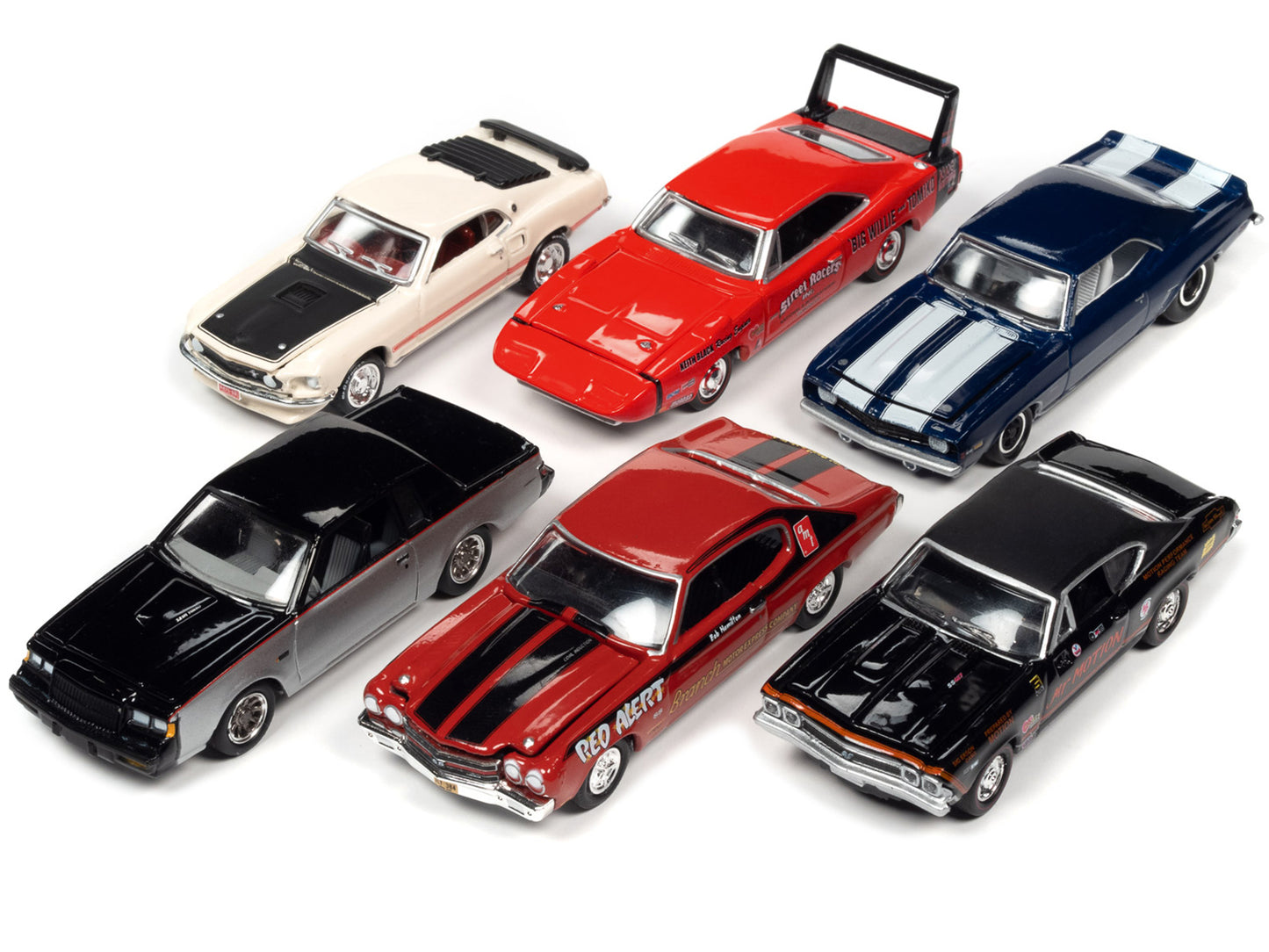 "Racing Champions Mint 2022" Set of 6 Cars Release 1 1/64 Diecast Model Cars by Racing Champions