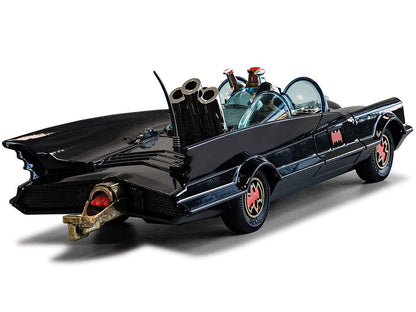 1966 Batmobile with Batman and Robin Figures "Batman" (1966-1968) Classic TV Series (#267 Reissue) Diecast Model Car by Corgi