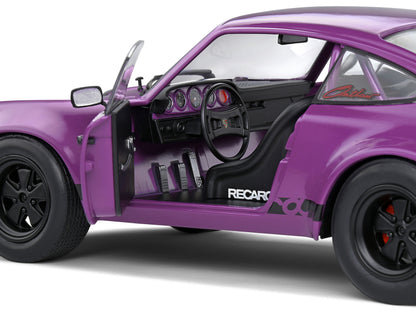 1973 Porsche 911 RSR Purple with Black Stripes 1/18 Diecast Model Car by Solido