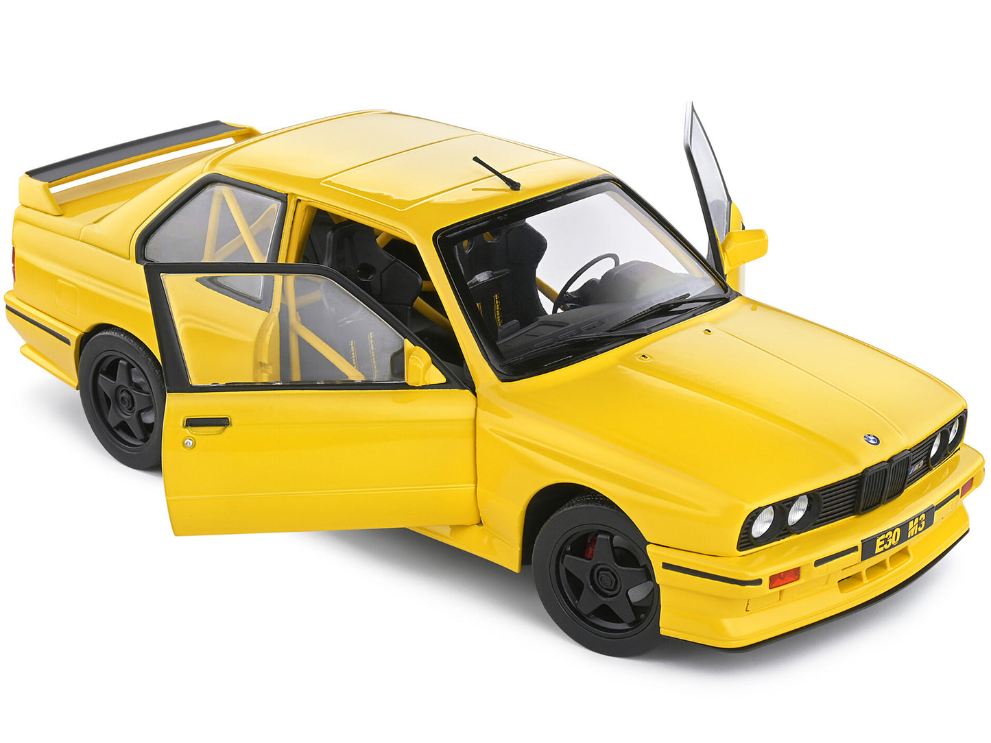 1990 BMW M3 E30 Dakar Yellow "Street Fighter" 1/18 Diecast Model Car by Solido