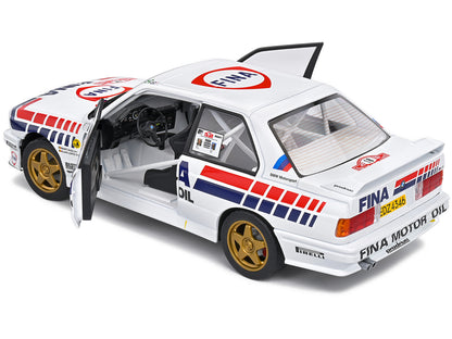 BMW E30 M3 Gr.A #18 Marc Duez - Alain Lopes "Rally Monte-Carlo" (1989) "Competition" Series 1/18 Diecast Model Car by Solido