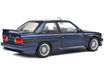 1990 BMW E30 M3 Alpina B6 3.5S Mauritus Blue Metallic 1/18 Diecast Model Car by Solido