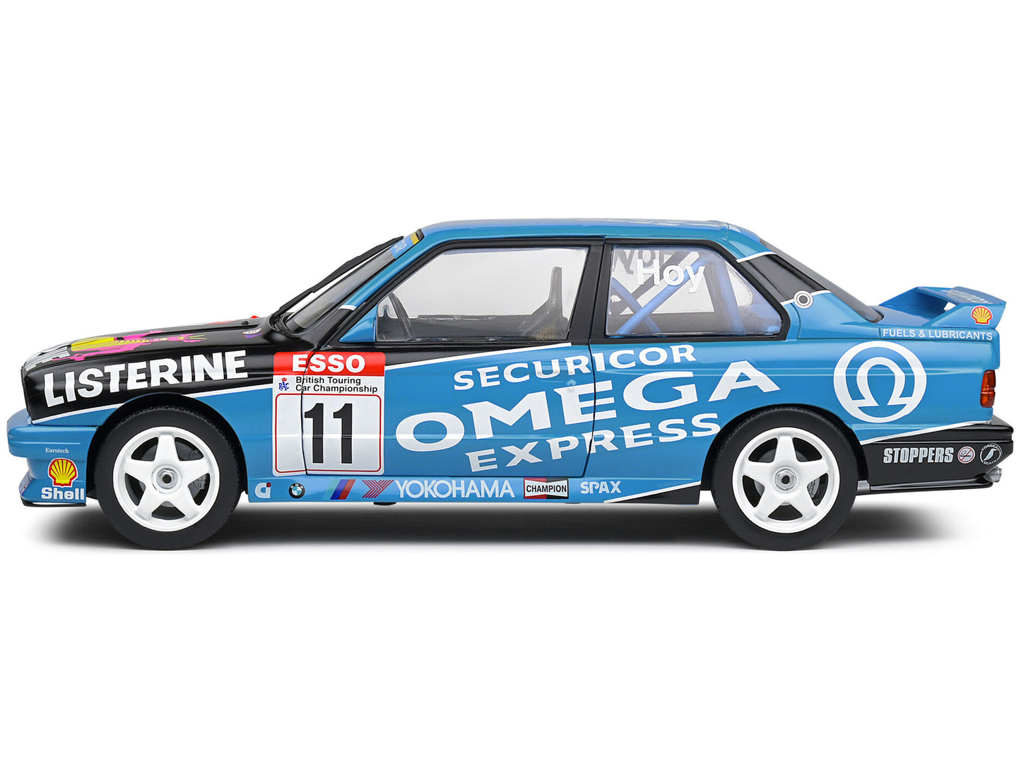 BMW E30 M3 #11 Will Hoy Winner "BTCC (British Touring Car Championship)" (1991) "Competition" Series 1/18 Diecast Model Car by Solido