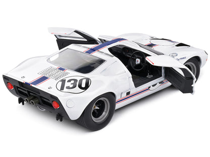 Ford GT40 MK1 #130 Henri Greder - Jean-Michel Giorgi "Targa Florio" (1967) "Competition" Series 1/18 Diecast Model Car by Solido