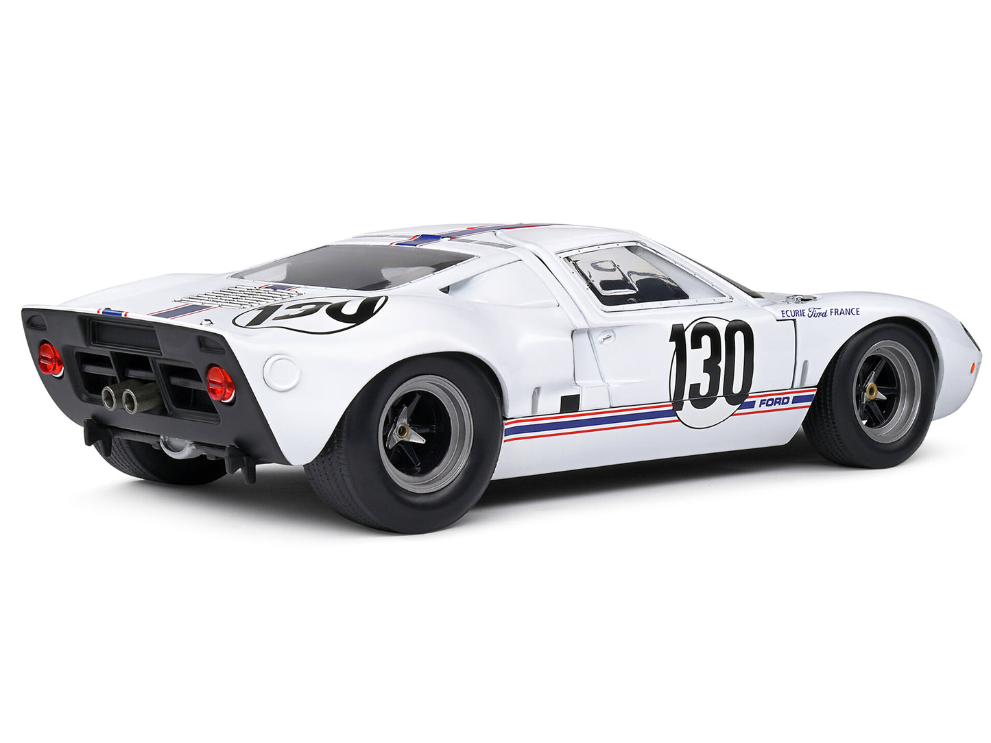 Ford GT40 MK1 #130 Henri Greder - Jean-Michel Giorgi "Targa Florio" (1967) "Competition" Series 1/18 Diecast Model Car by Solido