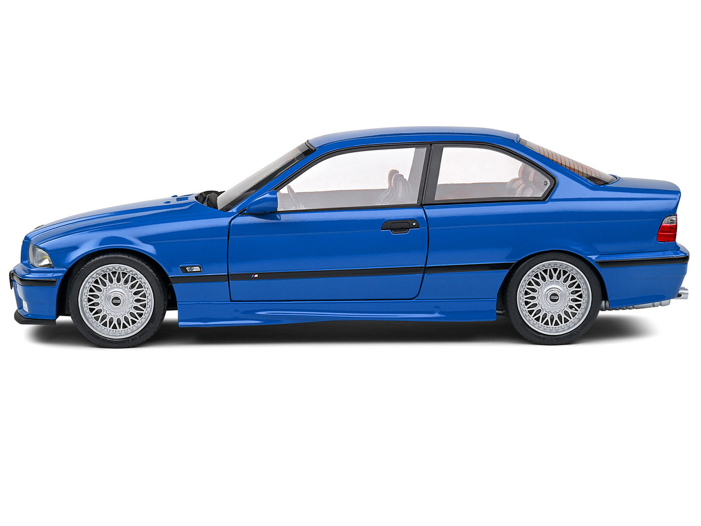 1996 BMW E36 M3 Coupe Santorin Blue 1/18 Diecast Model Car by Solido