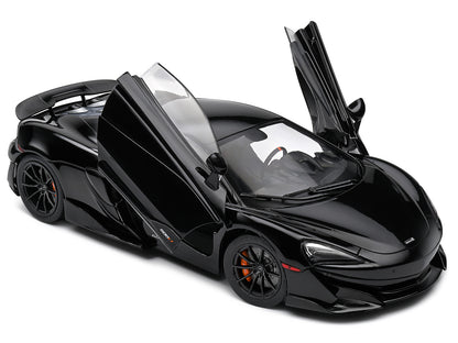 2018 McLaren 600LT Black 1/18 Diecast Model Car by Solido