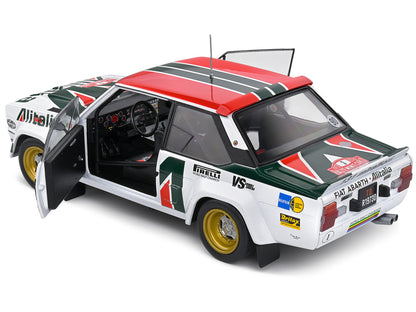 Fiat 131 Abarth #3 Markku Alen - Ilkka Kivimaki 3rd Place "Rallye Montecarlo" (1979) "Competition" Series 1/18 Diecast Model Car by Solido