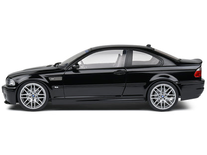 2003 BMW E46 CSL Black 1/18 Diecast Model Car by Solido