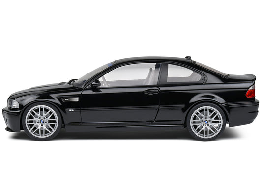 2003 BMW E46 CSL Black 1/18 Diecast Model Car by Solido