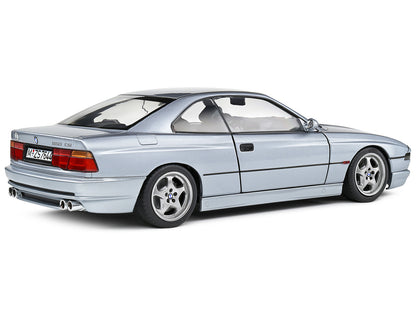 1992 BMW 850 (E31) CSI Arctic Silver Metallic 1/18 Diecast Model Car by Solido