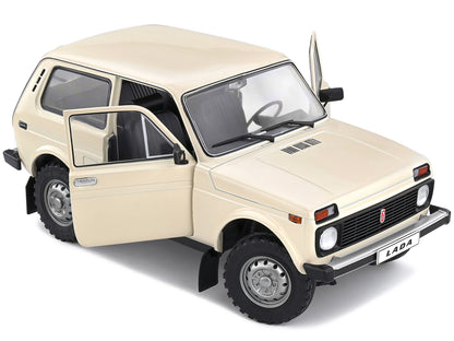 1980 Lada Niva Cream 1/18 Diecast Model Car by Solido