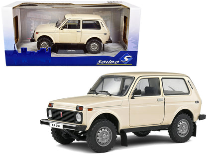 1980 Lada Niva Cream 1/18 Diecast Model Car by Solido