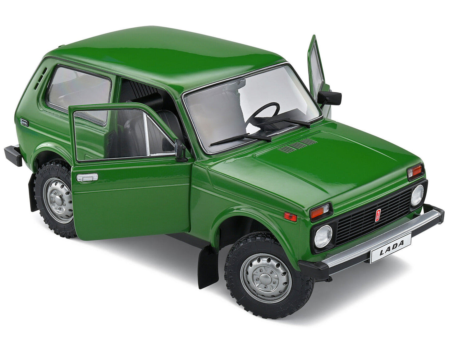 1980 Lada Niva Green 1/18 Diecast Model Car by Solido