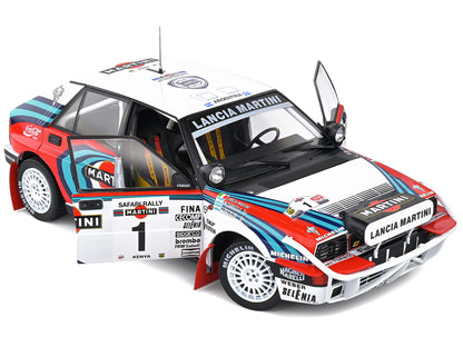 Lancia Delta HF Integrale #1 Jorge Recalde - Martin Christie 3rd Place "Safari Rallye Kenya" (1991) "Competition" Series 1/18 Diecast Model Car by Solido