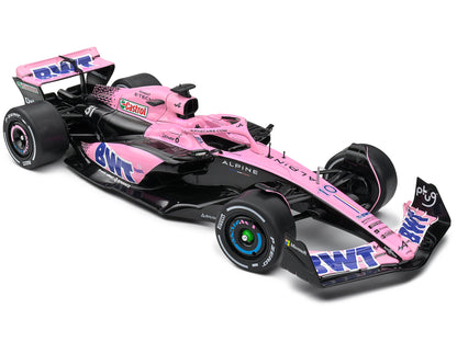 Alpine A523 Pink Edition "BWT" Formula One F1 "Presentation Version" (2023) "Competition" Series 1/18 Diecast Model Car by Solido