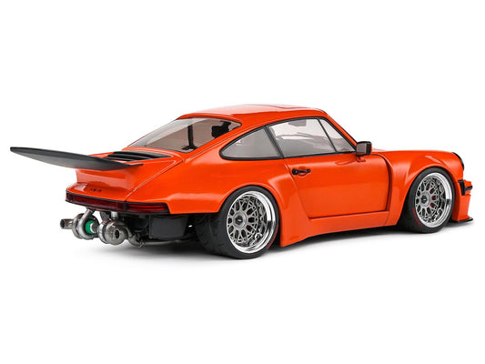 2022 Porsche 911 KS-R Orange Metallic 1/18 Diecast Model Car by Solido