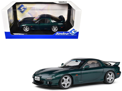 1994 Mazda RX7 Type RS (FD3S) RHD (Right Hand Drive) Montego Blue Mica 1/18 Diecast Model Car by Solido