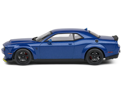 2018 Dodge Challenger SRT Demon Electric Blue Pearl 1/43 Diecast Model Car by Solido