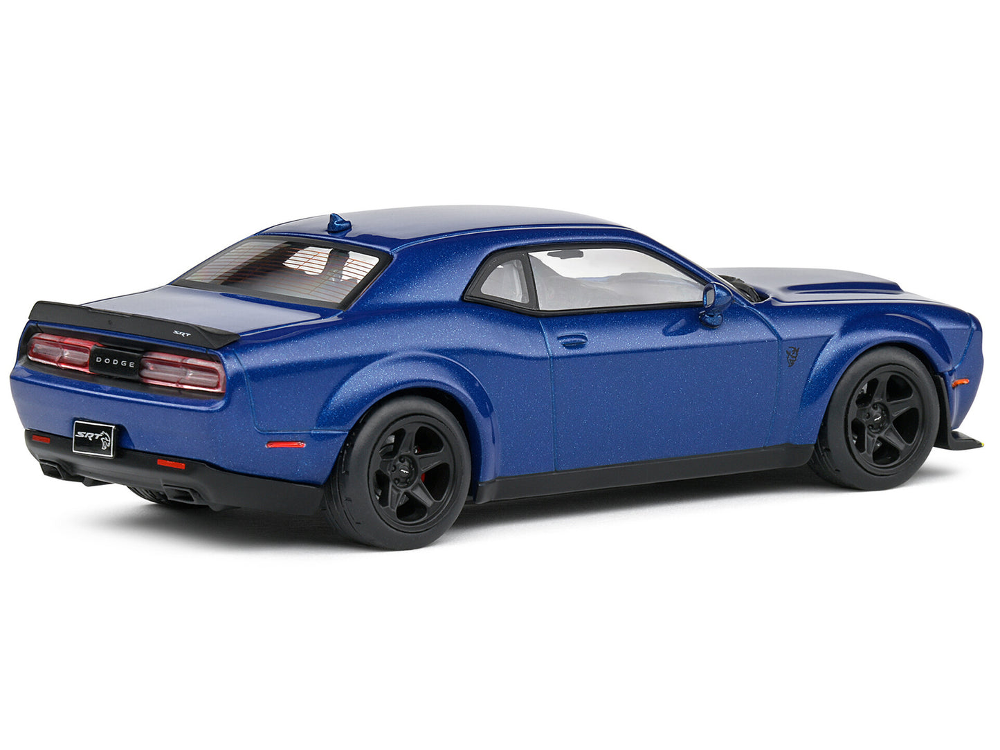 2018 Dodge Challenger SRT Demon Electric Blue Pearl 1/43 Diecast Model Car by Solido