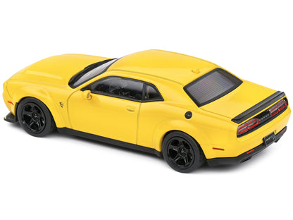 2018 Dodge Challenger SRT Demon Yellow 1/43 Diecast Model Car by Solido