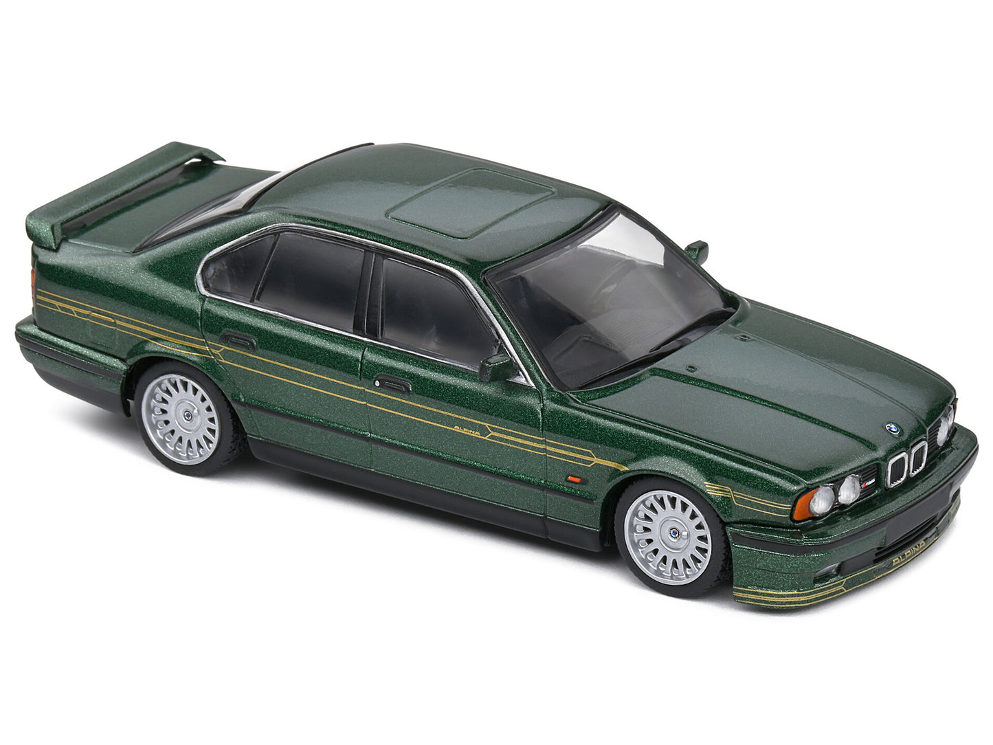 1994 BMW E34 Alpina B10 BiTurbo Alpina Green Metallic 1/43 Diecast Model Car by Solido