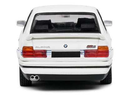 1994 BMW E34 Alpina B10 BiTurbo White with Blue Stripes 1/43 Diecast Model Car by Solido